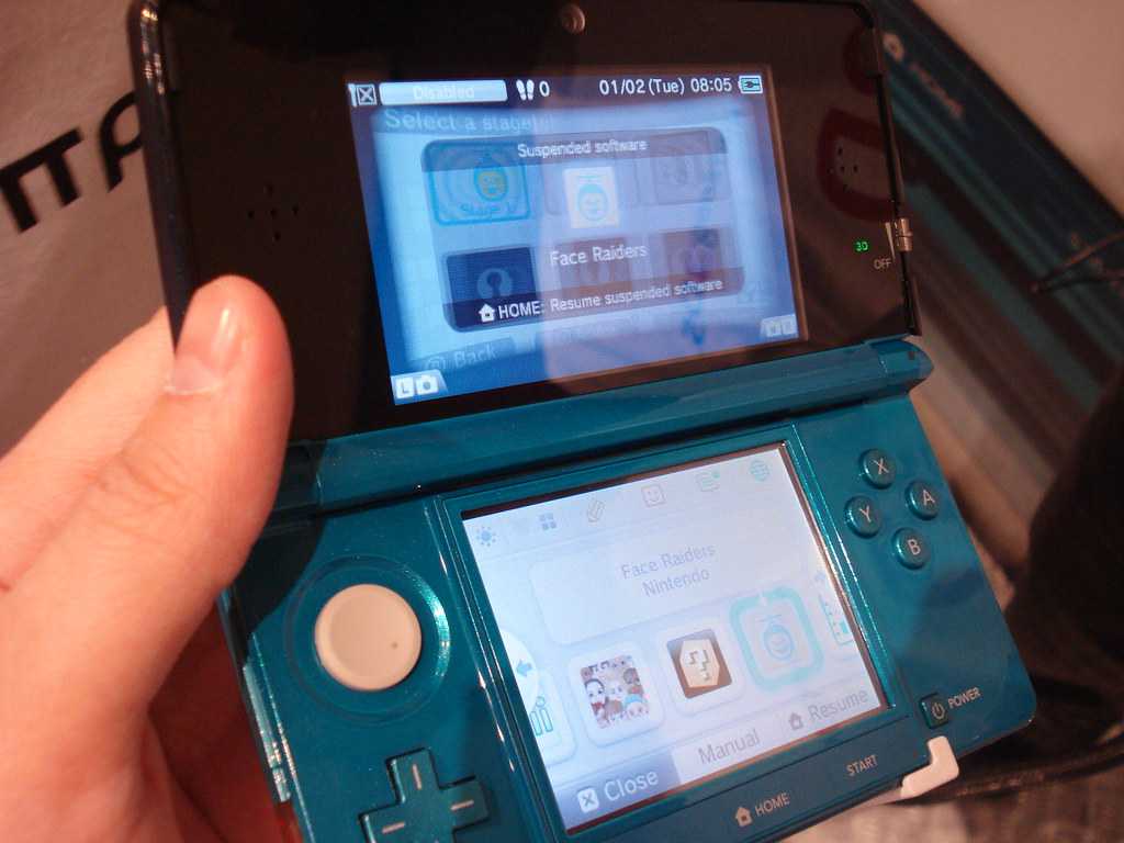 Nintendo 3DS mit Widescreen-Display
