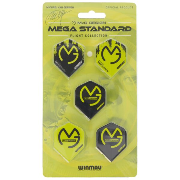 Michael van Gerwen MvG Mega Standard Flight 5-Pack