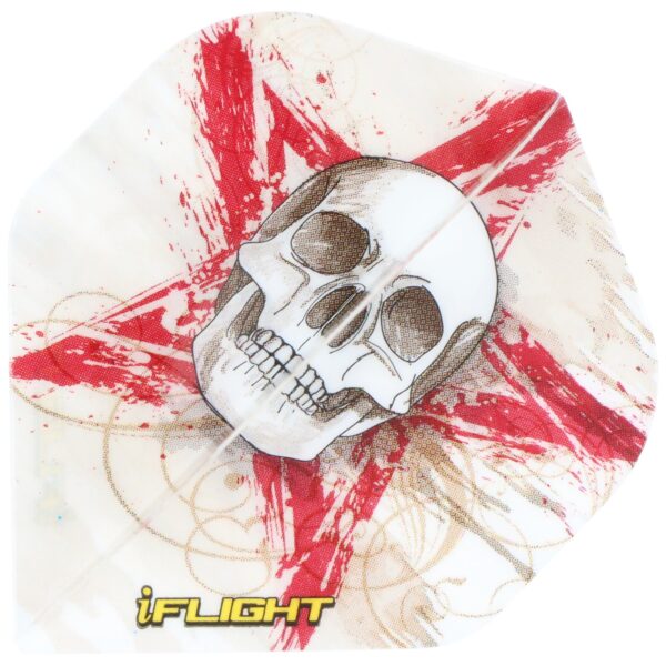 Totenkopf Dart Flights Skull