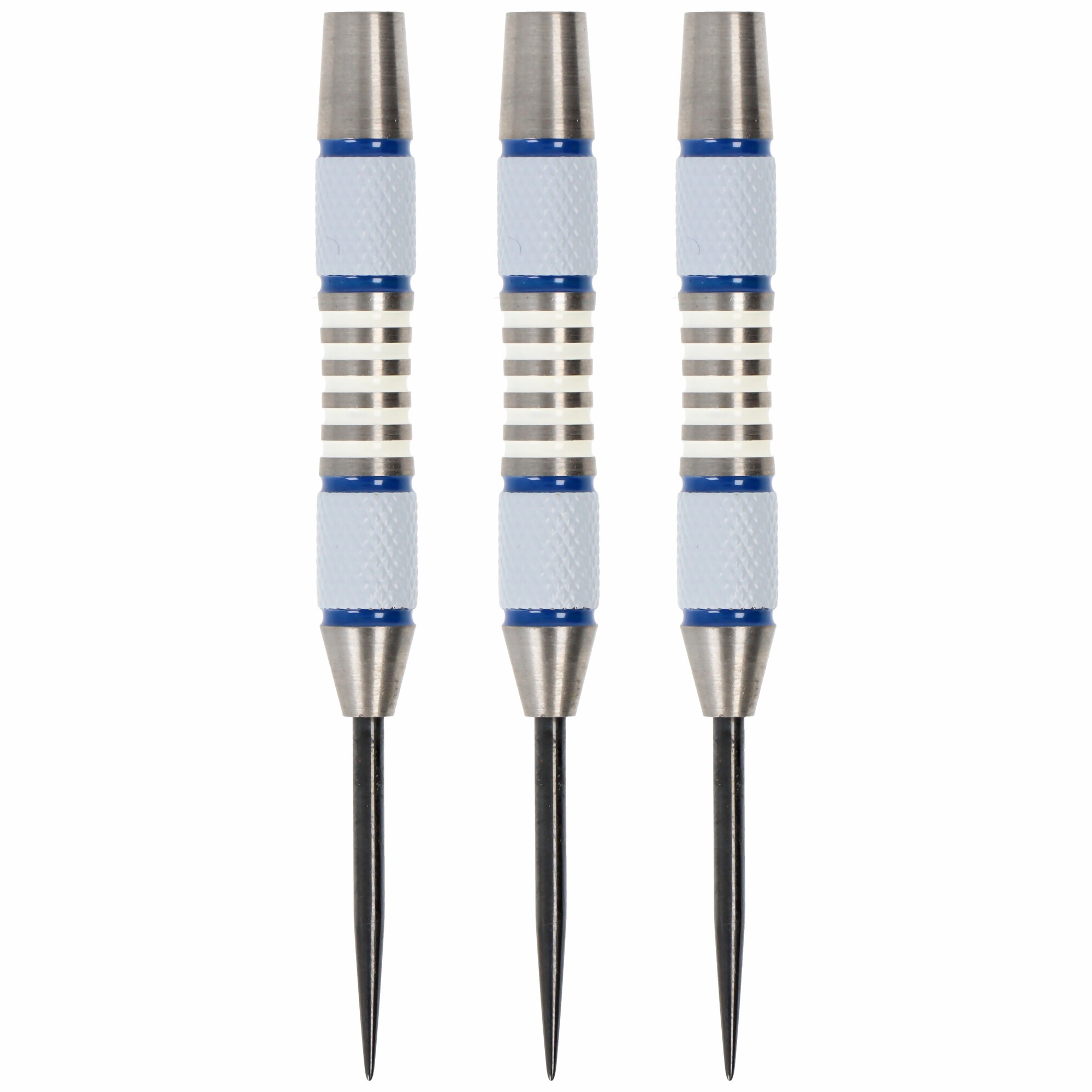 Barrel silber blau weiß