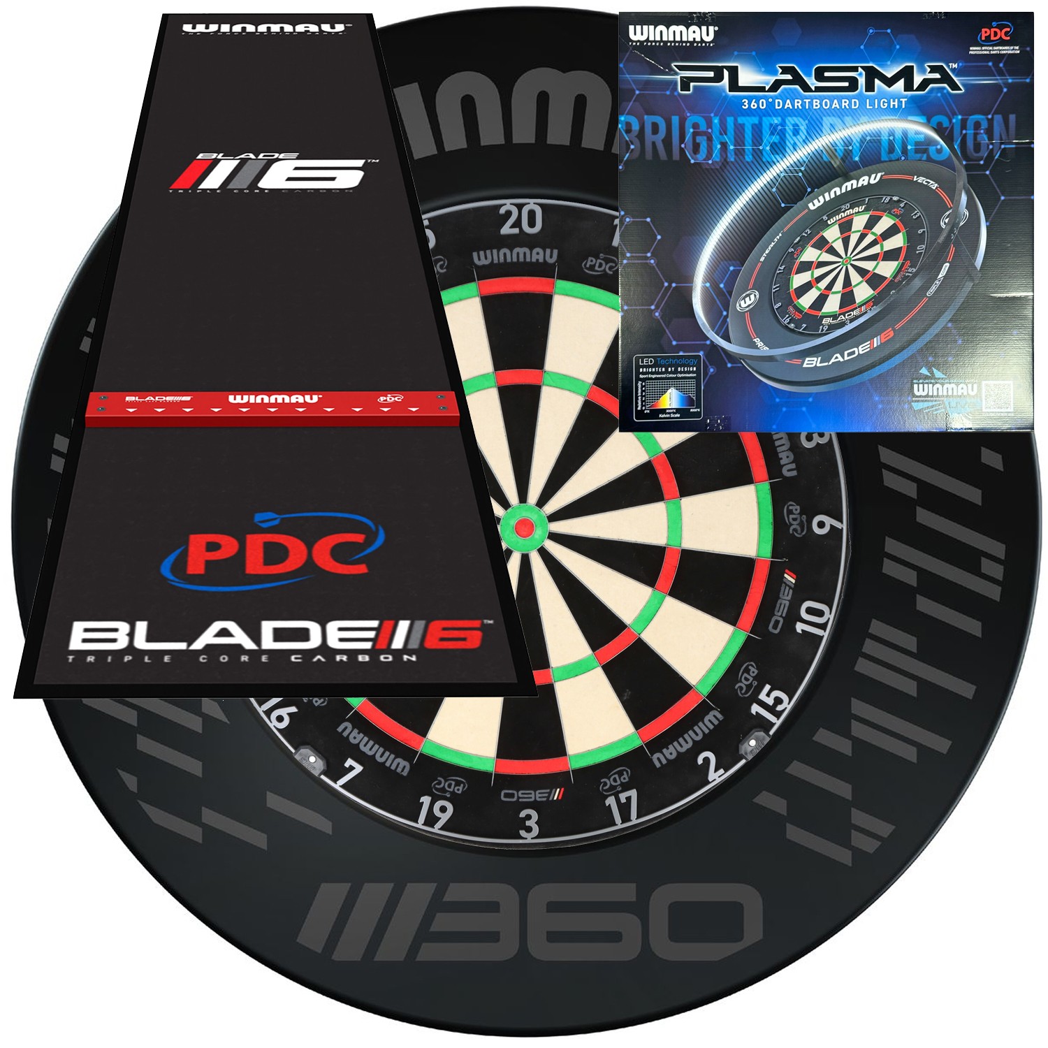 Blade 360 Dartboard Starter Set