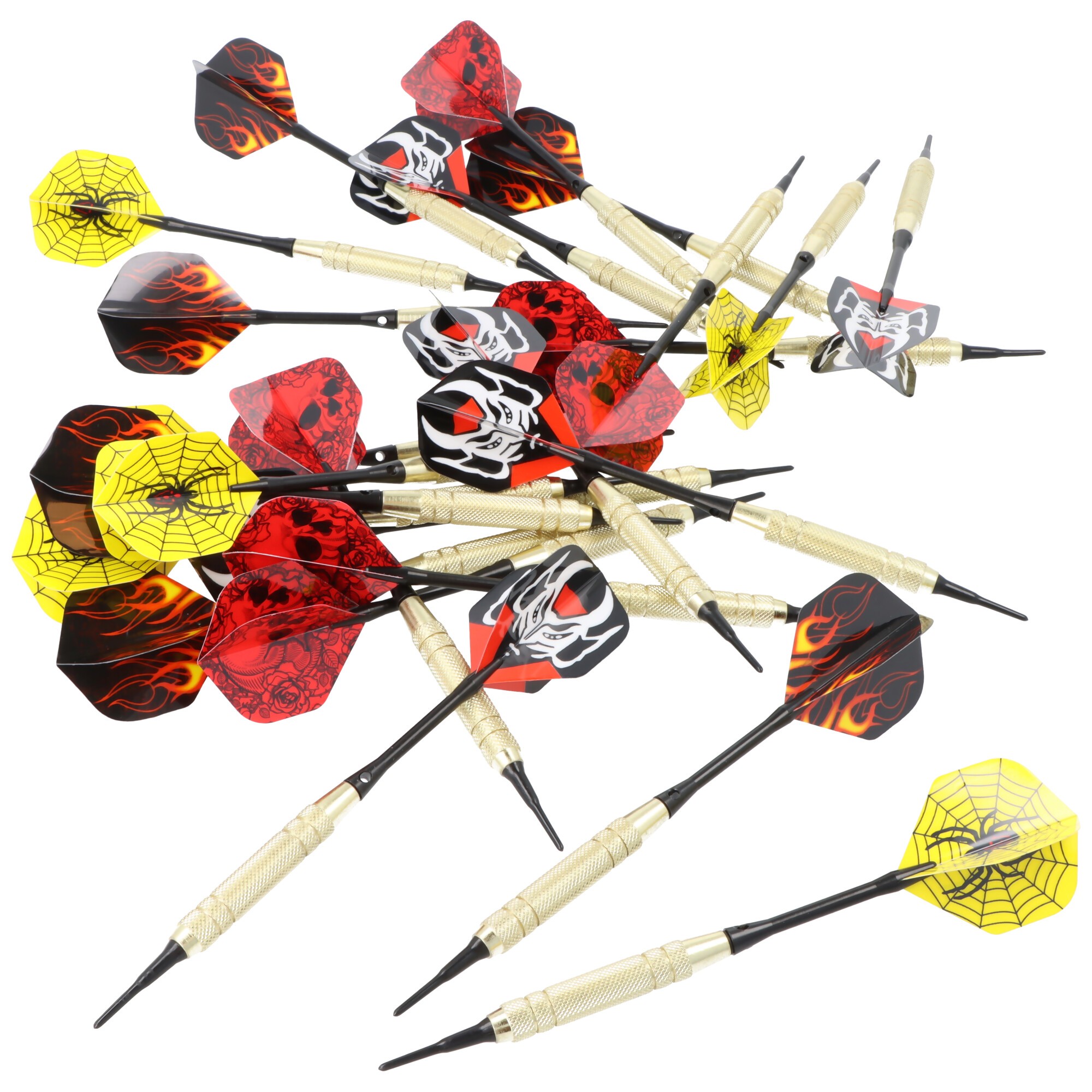 24 Softdartpfeile - die Kneipendarts