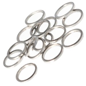 Winmau Pro-Lock Rings 8411 Schaftringe Edelstahl Silber schmal