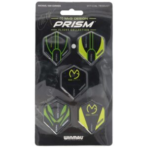 MVG Design Michael van Gerwen Prism Standard Flight im 5er Pack