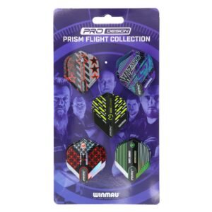 5er Set Dart Flights Players Collection 8140