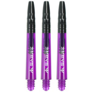 Dart Schaft lila schwarz