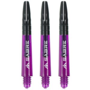 Dart Schaft lila schwarz