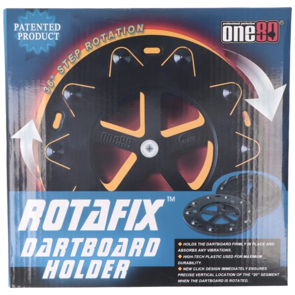 one80 Rotafix Dartboard Halter für Steeldart-Scheiben