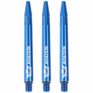 Aluminium Dartshaft Aviation Blau