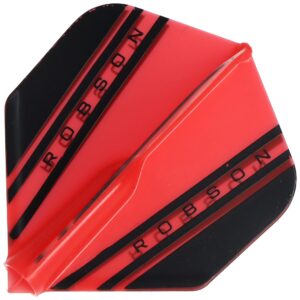 ROBSON PLUS V Dart Flights rot