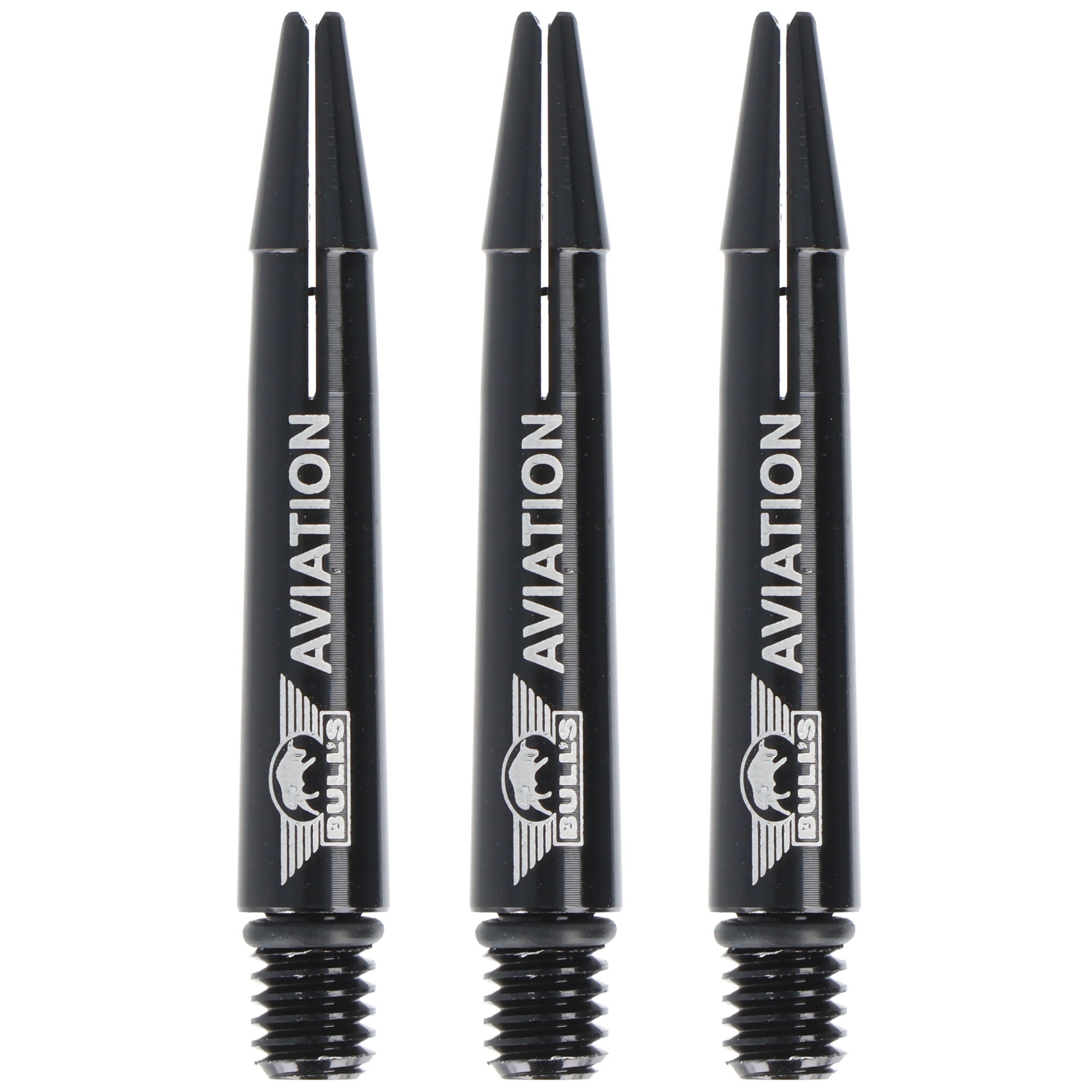 Aluminium Dartshaft Aviation schwarz
