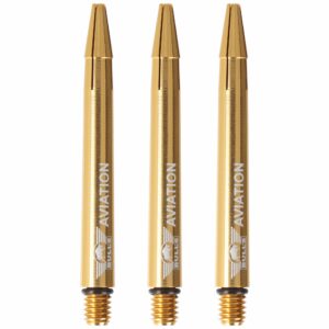 Aluminium Dartshaft Aviation gold