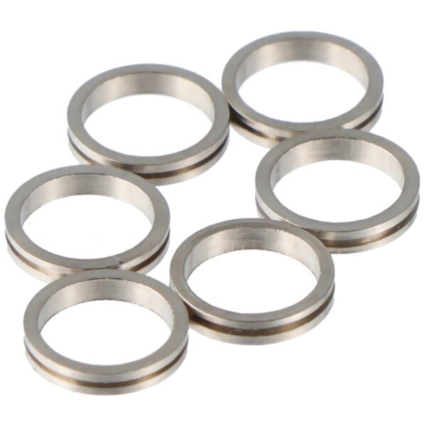Shot Lock Rings Set Silber