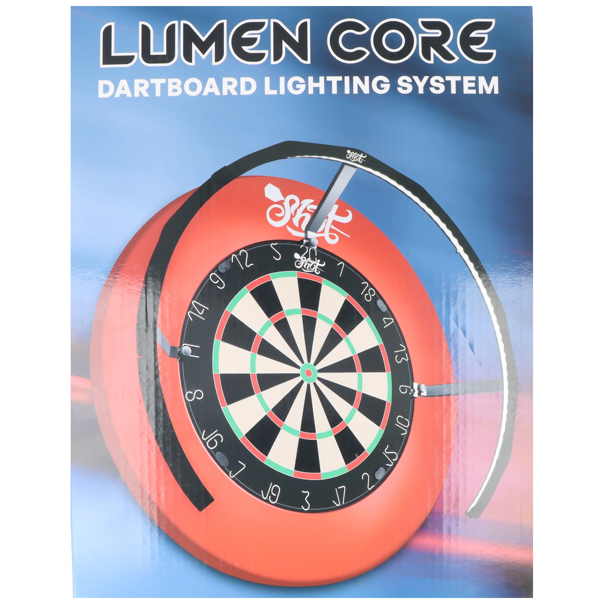 Lumen Core Dartboard Licht System - die LED Beleuchtung