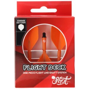 Shot Dart Flight und Shaft