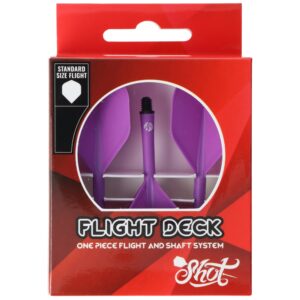 Shot Dart Flight und Shaft